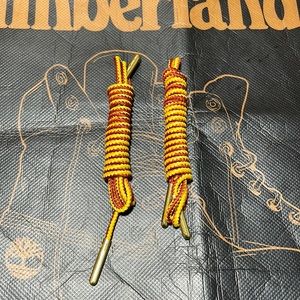 Timberland Gold Tipped Laces